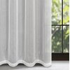 Firana gotowa EUROFIRANY Noelia 140 x 250 cm Biały Sposób zawieszenia Przelotki