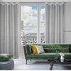 Firana gotowa EUROFIRANY Noelia 140 x 250 cm Srebrny Sposób zawieszenia Przelotki
