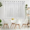 Firana gotowa EUROFIRANY Ellie 350 x 145 cm Biały Gwarancja 24 miesiące