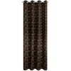 Zasłona EUROFIRANY Marigold 140 x 250 cm Czarno-złoty Sposób zawieszenia Przelotki