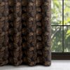 Zasłona EUROFIRANY Marigold 140 x 250 cm Czarno-złoty Liczba elementów w zestawie 1