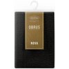 Obrus EUROFIRANY Stella 1 140 x 220 cm Czarny Materiał Poliester