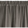 Zasłona EUROFIRANY Milo 140 x 300 cm Popielaty Sposób zawieszenia Taśma