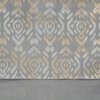 Zasłona EUROFIRANY Liza 140 x 250 cm Stalowy Liczba elementów w zestawie 1