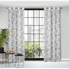 Firana gotowa EUROFIRANY Emi 401279 140 x 250 cm Biało-różowy Liczba elementów w zestawie 1