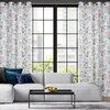 Firana gotowa EUROFIRANY Emi 401279 140 x 250 cm Biało-różowy Gwarancja 24 miesiące