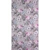Zasłona EUROFIRANY Honey 140 x 270 cm Różowy Sposób zawieszenia Żabki