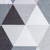 Zasłona EUROFIRANY Adina 140 x 250 cm Biało-stalowy Wysokość [cm] 250
