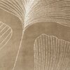 Koc EUROFIRANY Ginko1 150 x 200 cm Ciemnobeżowy Rozmiar [cm] 150 x 200