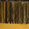 Zasłona EUROFIRANY Jasper 140 x 250 cm Złoty Sposób zawieszenia Przelotki