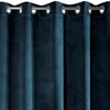Zasłona EUROFIRANY Villa 140 x 250 cm Granatowy Materiał Welwet
