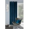 Zasłona EUROFIRANY Villa 140 x 250 cm Granatowy Wysokość [cm] 250