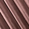 Zasłona EUROFIRANY Villa 140 x 250 cm Ciemnoróżowy Materiał 100% poliester - welwet