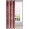 Zasłona EUROFIRANY Villa 140 x 250 cm Ciemnoróżowy Przeznaczenie Do salonu