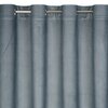 Zasłona EUROFIRANY Darcy 140 x 250 cm Granatowo-srebrny