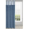 Zasłona EUROFIRANY Peri 140 x 250 cm Granatowy Liczba elementów w zestawie 1