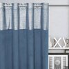Zasłona EUROFIRANY Peri 140 x 250 cm Granatowy Typ Półzaciemniająca