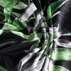 Zasłona EUROFIRANY Zoja 140 x 250 cm Czarno-zielony Wysokość [cm] 250