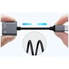 Adapter BELINE USB-C - USB-C/Jack 3.5 mm BLNAA01 Czarny Gniazdo (żeńskie) USB typ C
