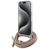 Etui GUESS Crossbody Cord 4G Print do Apple iPhone 16 Pro Różowy Kompatybilność Apple iPhone 16 Pro