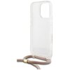 Etui GUESS Crossbody Cord 4G Print do Apple iPhone 16 Pro Różowy Typ Etui nakładka