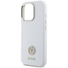 Etui GUESS Silicone Logo Strass 4G do Apple iPhone 16 Pro Biały Typ Etui nakładka