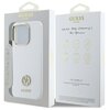 Etui GUESS Silicone Logo Strass 4G do Apple iPhone 16 Pro Biały Marka telefonu Apple