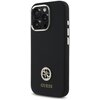 Etui GUESS Silicone Logo Strass 4G do Apple iPhone 16 Pro Czarny Seria telefonu iPhone