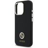 Etui GUESS Silicone Logo Strass 4G do Apple iPhone 16 Pro Czarny Typ Etui nakładka
