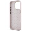Etui GUESS Silicone Logo Strass 4G do Apple iPhone 16 Pro Jasnoróżowy Gwarancja 24 miesiące
