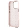 Etui GUESS Script Metal Logo & Frame do Apple iPhone 16 Pro Różowy Seria telefonu iPhone