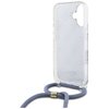 Etui GUESS Crossbody Cord 4G Print do Apple iPhone 16 Niebieski Typ Etui nakładka