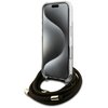 Etui GUESS Crossbody Cord 4G Print do Apple iPhone 16 Brązowy Kompatybilność Apple iPhone 16
