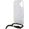 Etui GUESS Crossbody Cord 4G Print do Apple iPhone 16 Brązowy Typ Etui nakładka