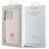 Etui GUESS Silicone Logo Strass 4G do Apple iPhone 16 Jasnoróżowy Marka telefonu Apple