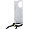 Etui GUESS Crossbody Cord 4G Print do Apple iPhone 16 Pro Max Czarny Typ Etui nakładka