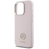 Etui GUESS Silicone Logo Strass 4G do Apple iPhone 16 Pro Max Jasnoróżowy Typ Etui nakładka