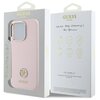 Etui GUESS Silicone Logo Strass 4G do Apple iPhone 16 Pro Max Jasnoróżowy Marka telefonu Apple