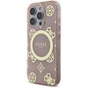 Etui GUESS IML Peony On 4G Background MagSafe do Apple iPhone 16 Pro Max Różowy Ulica i numer budynku Sławęcińska 12