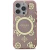 Etui GUESS IML Peony On 4G Background MagSafe do Apple iPhone 16 Pro Max Różowy Kod pocztowy 05-850