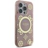 Etui GUESS IML Peony On 4G Background MagSafe do Apple iPhone 16 Pro Max Różowy Miasto Macierzysz