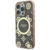 Etui GUESS IML Peony On 4G Background MagSafe do Apple iPhone 16 Pro Max Brązowy Ulica i numer budynku Sławęcińska 12