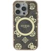 Etui GUESS IML Peony On 4G Background MagSafe do Apple iPhone 16 Pro Max Brązowy Kod pocztowy 05-850