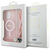 Etui GUESS Crossbody Cord Script MagSafe do Apple iPhone 16 Pro Różowy Marka telefonu Apple