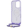 Etui GUESS Crossbody Cord Script MagSafe do Apple iPhone 16 Pro Max Fioletowy Typ Etui nakładka