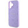 Etui GUESS Saffiano Peony Classic Logo MagSafe do Apple iPhone 16 Plus Fioletowy Typ Etui nakładka