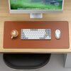 Podkładka SATECHI Vegan-Leather Premium Desk Mat Brązowy Głębokość [mm] 314