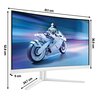 Monitor PHILIPS Evnia 27M2C5501/00 27" 2560x1440px 180Hz 1 ms [GTG] Curved Częstotliwość odświeżania obrazu [Hz] 180