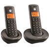 Telefon MOTOROLA E202 Duo DECT Czarny Identyfikacja numeru przychodzącego (CLIP) Tak
