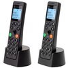 Telefon MOTOROLA DOT202 Duo DECT Czarny Wbudowana książka telefoniczna Tak